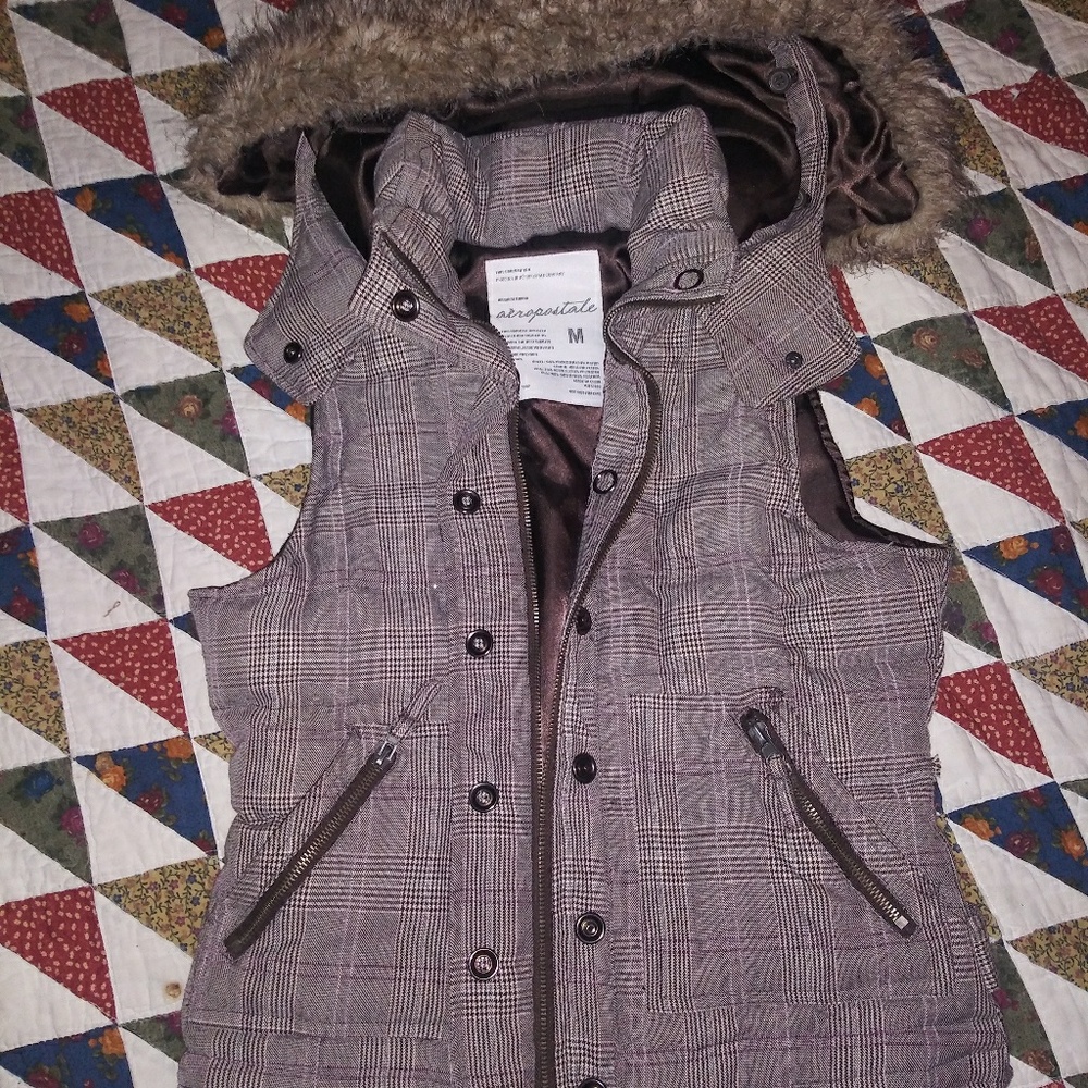Abercrombie and Fitch feather down vest